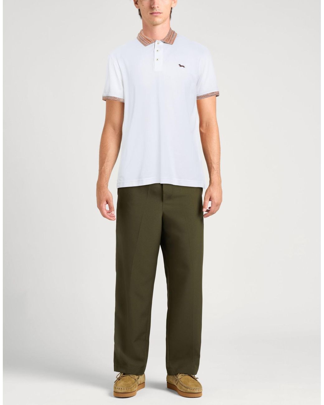 Harmont & Blaine White Polo Shirts for men