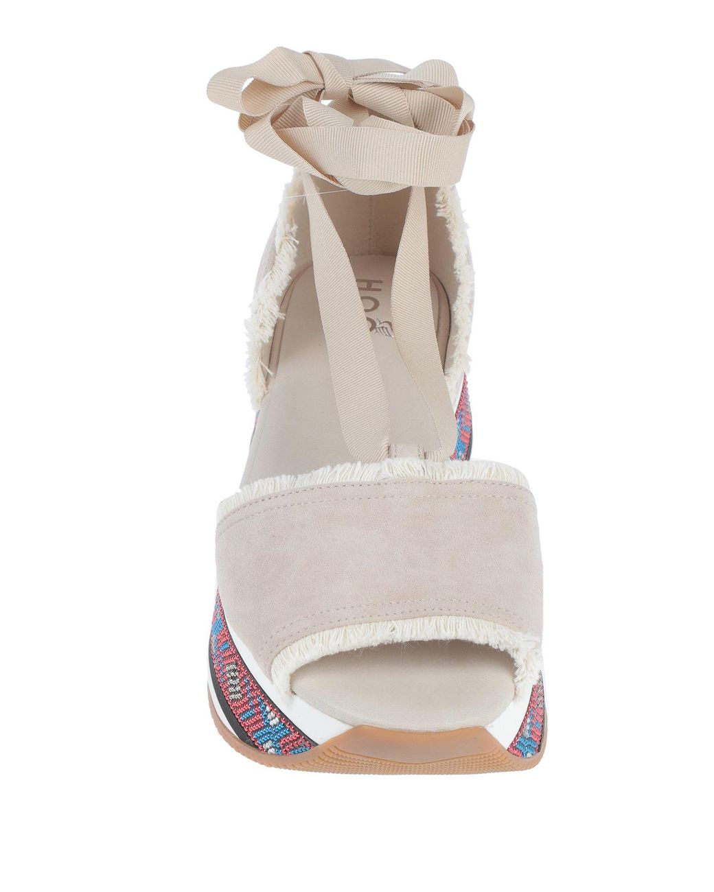 Hogan White Sandals