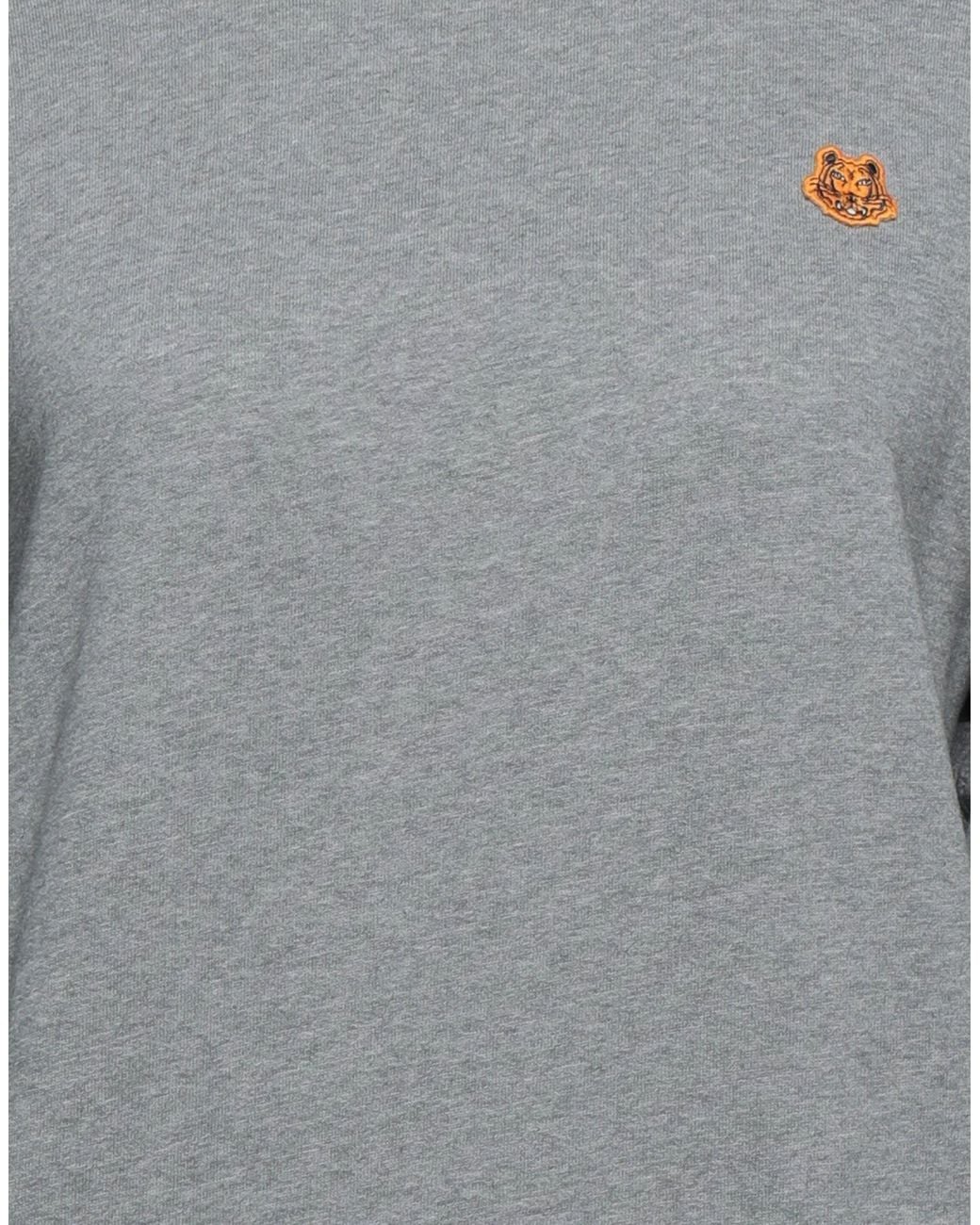 KENZO Gray Sweatshirt Cotton, Elastane