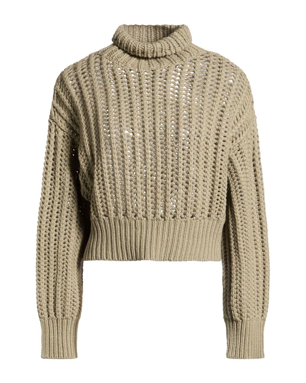 Brunello Cucinelli Metallic Turtleneck Cashmere