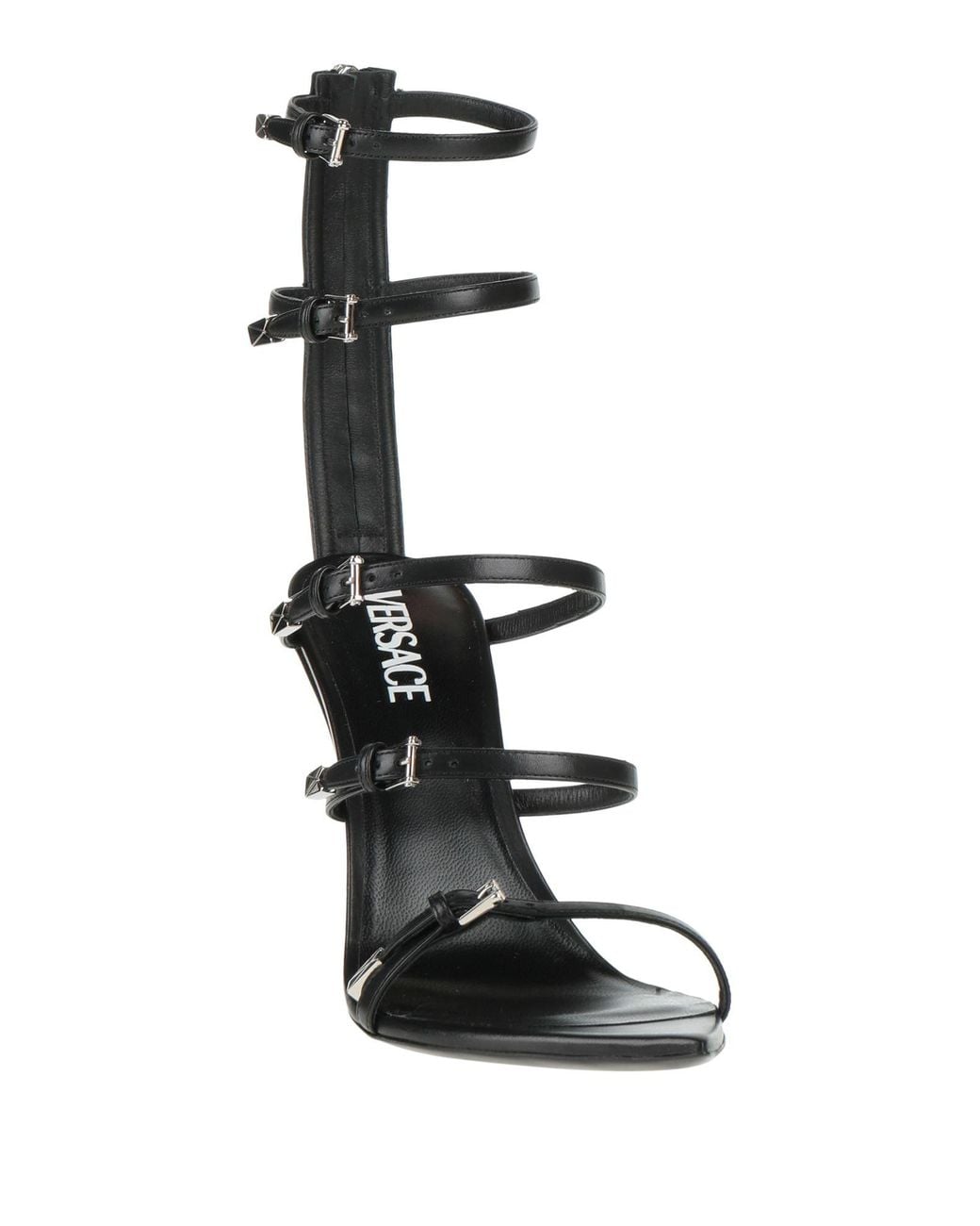 Versace Metallic Sandals