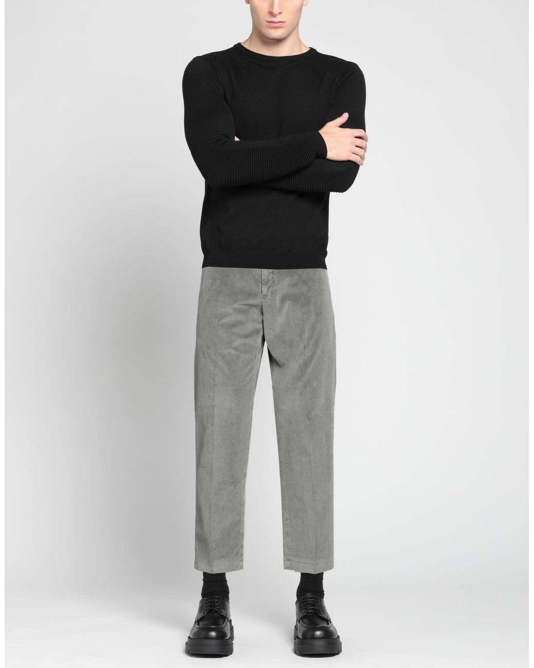 PT Torino Gray Trouser for men