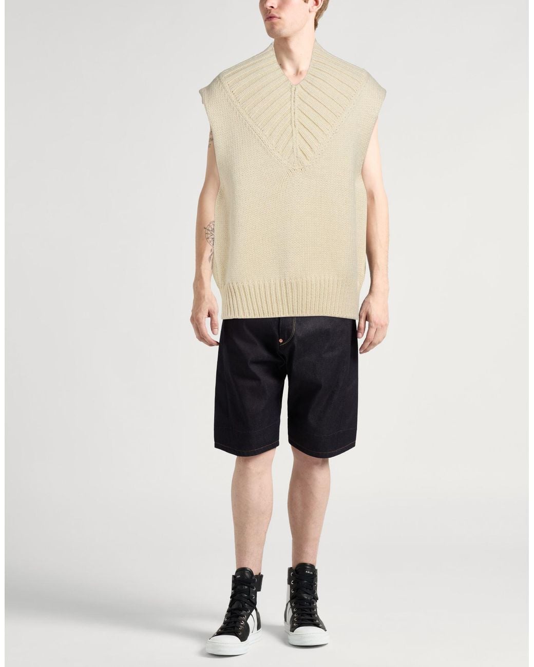 Jil Sander Pullover in Natural für Herren