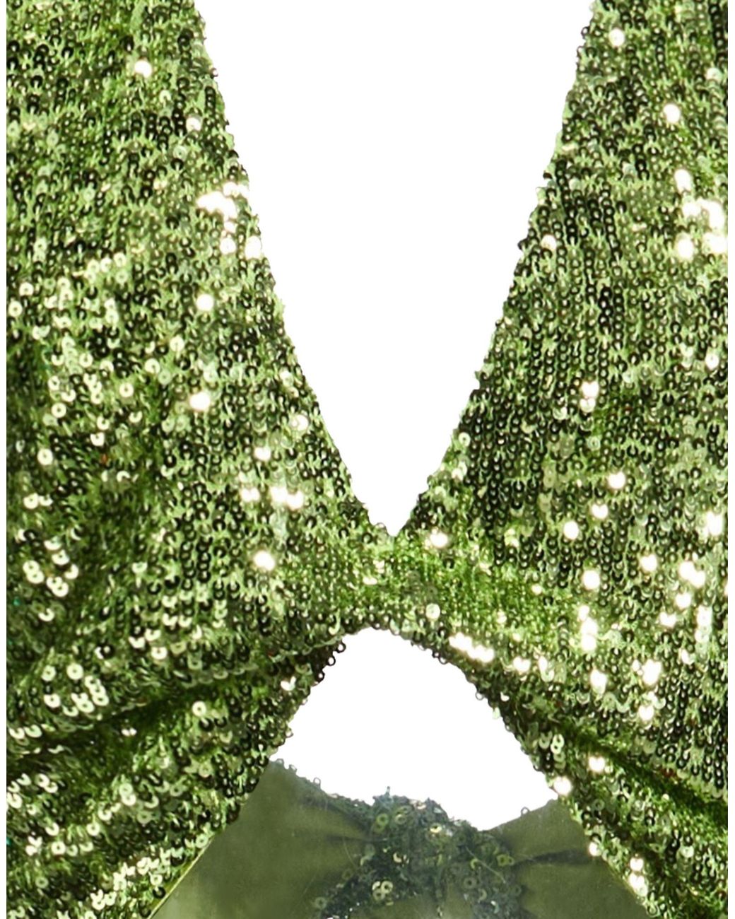 In the mood for love Green Top Polyester, Elastane