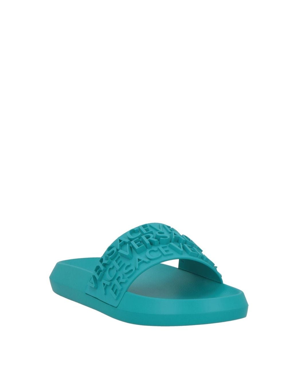 Versace Green Sandals Rubber for men