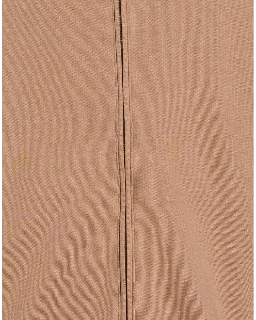EA7 Natural Camel Sweatshirt Cotton for men
