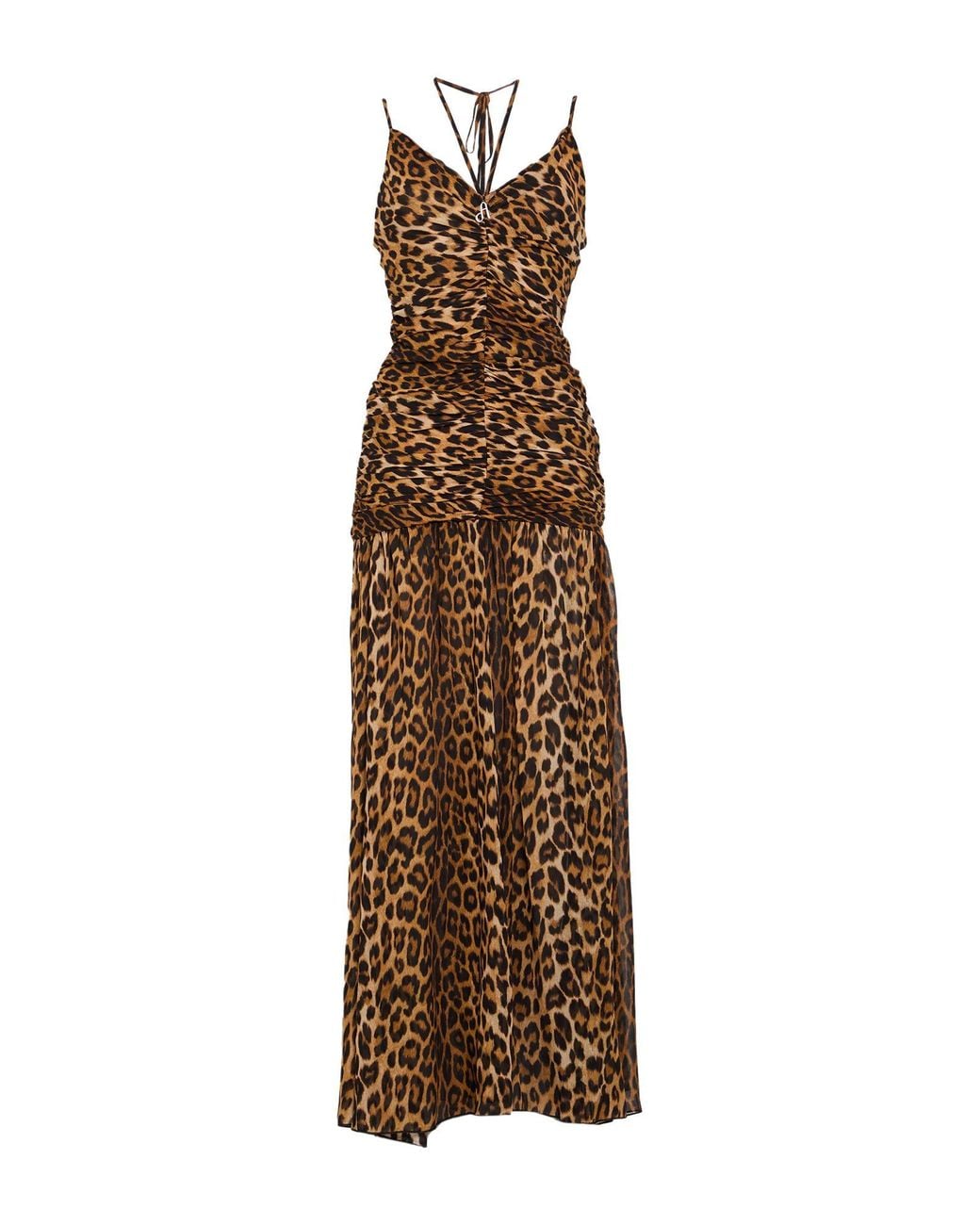 Aniye By Brown Maxi Dress Viscose