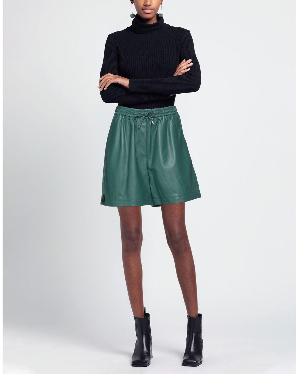 Loewe Green Shorts & Bermuda Shorts