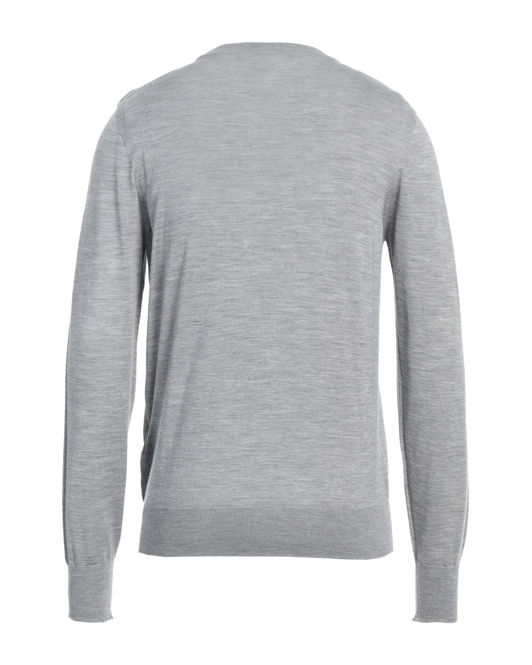 Versace Gray Sweater Wool, Silk, Cashmere, Viscose for men