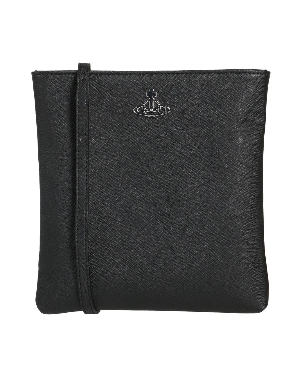 Vivienne Westwood Black Cross-Body Bag Textile Fibers