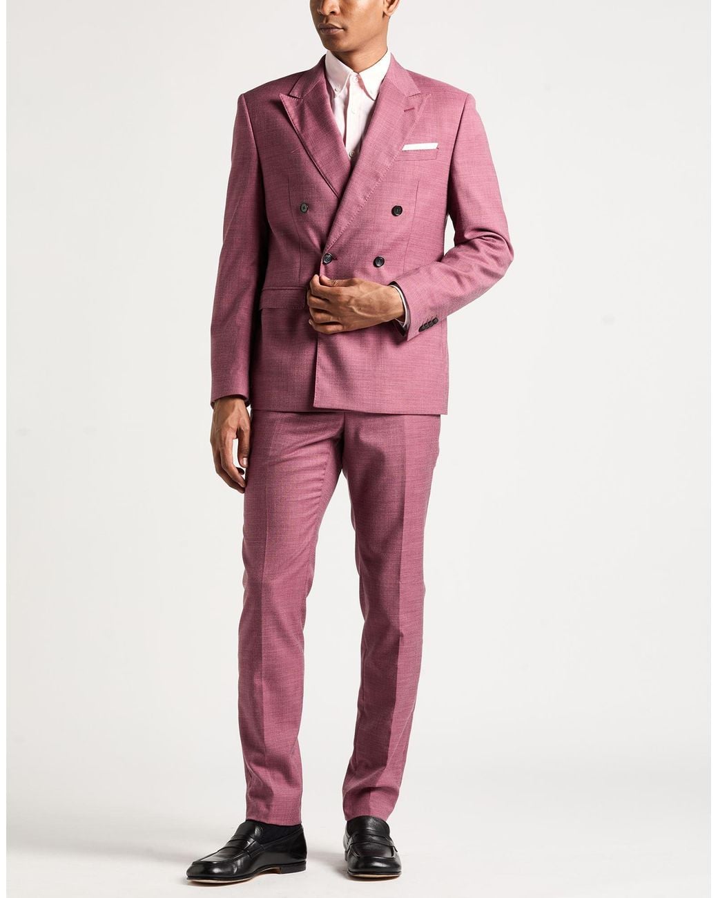 Berry & Brian Pink Suit for men