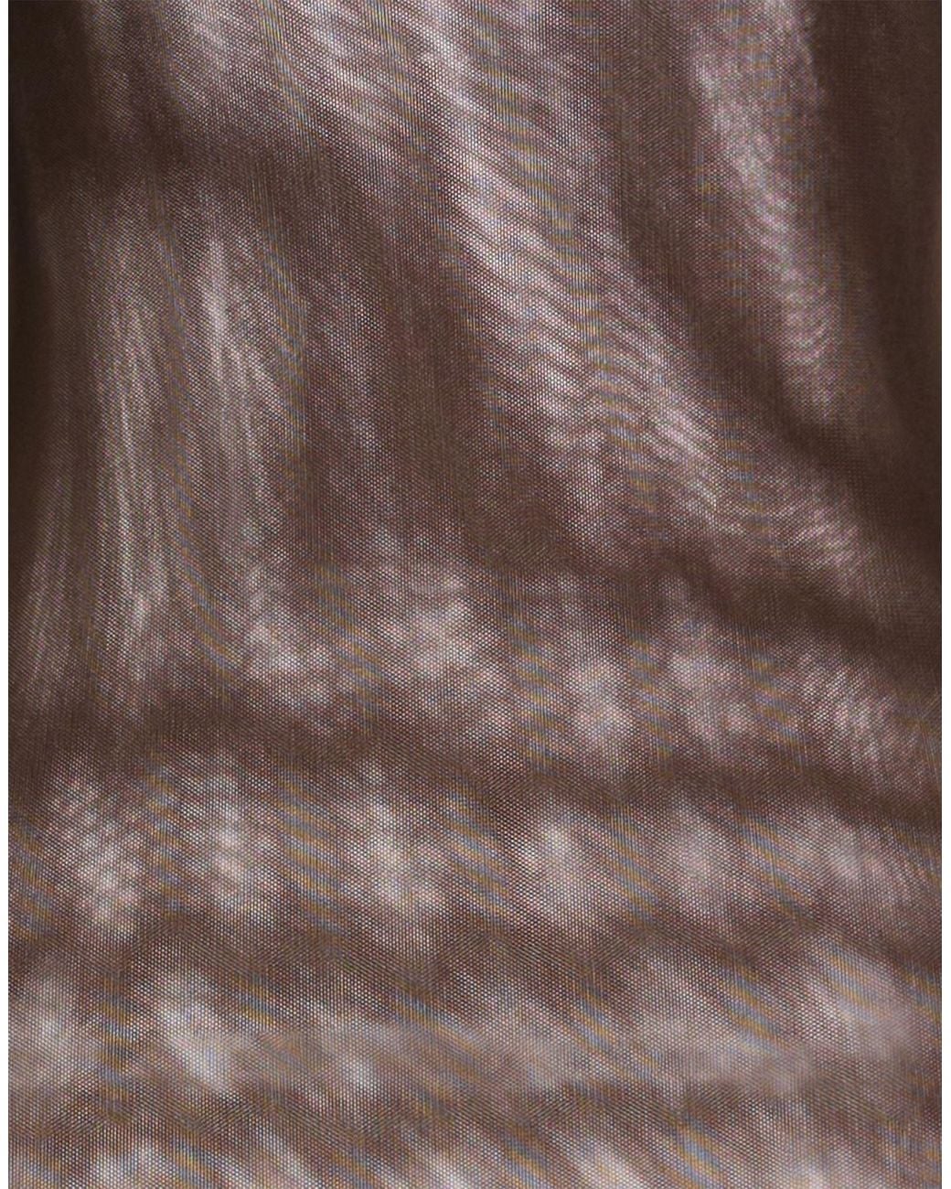 RUE DU BAC Brown Top Polyamide, Elastane