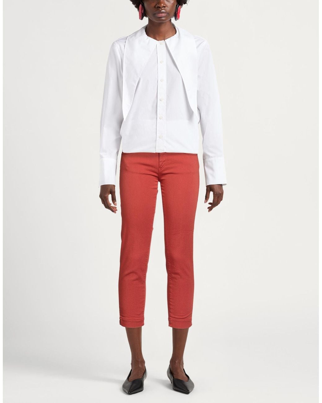 Dondup Red Jeans