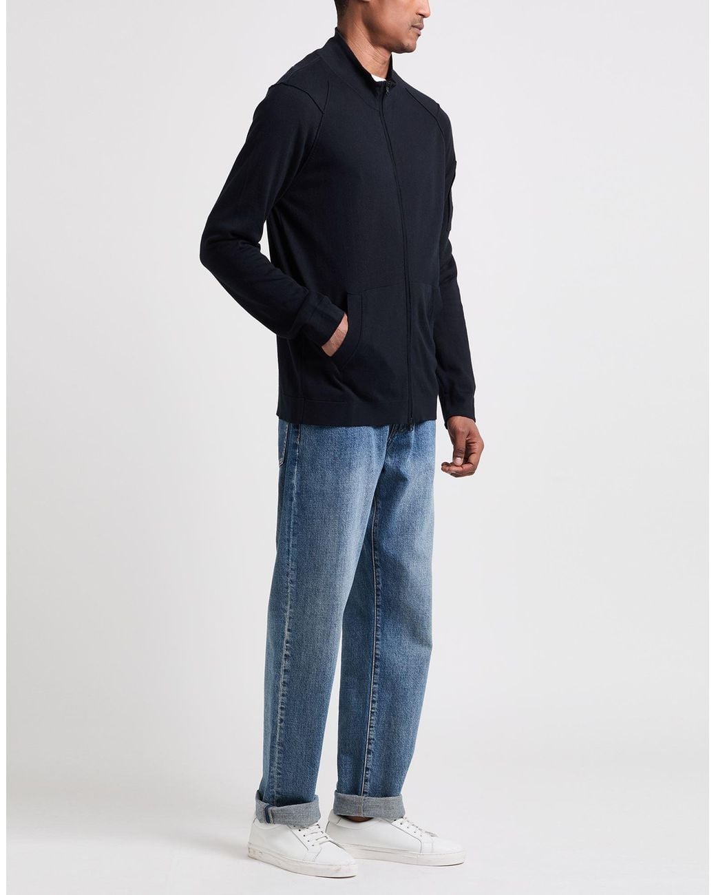 C P Company Blue Cardigan for men