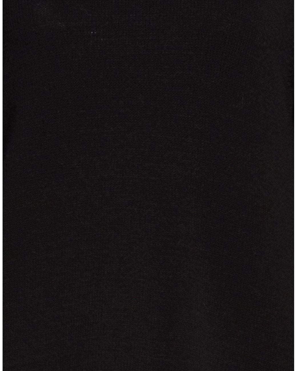 Akep Black Sweater Viscose, Polyester, Nylon