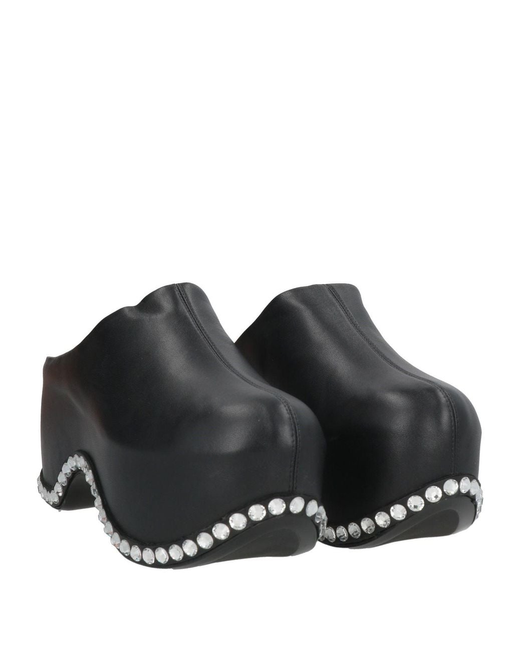 Sergio Rossi Gray Mules & Clogs Leather