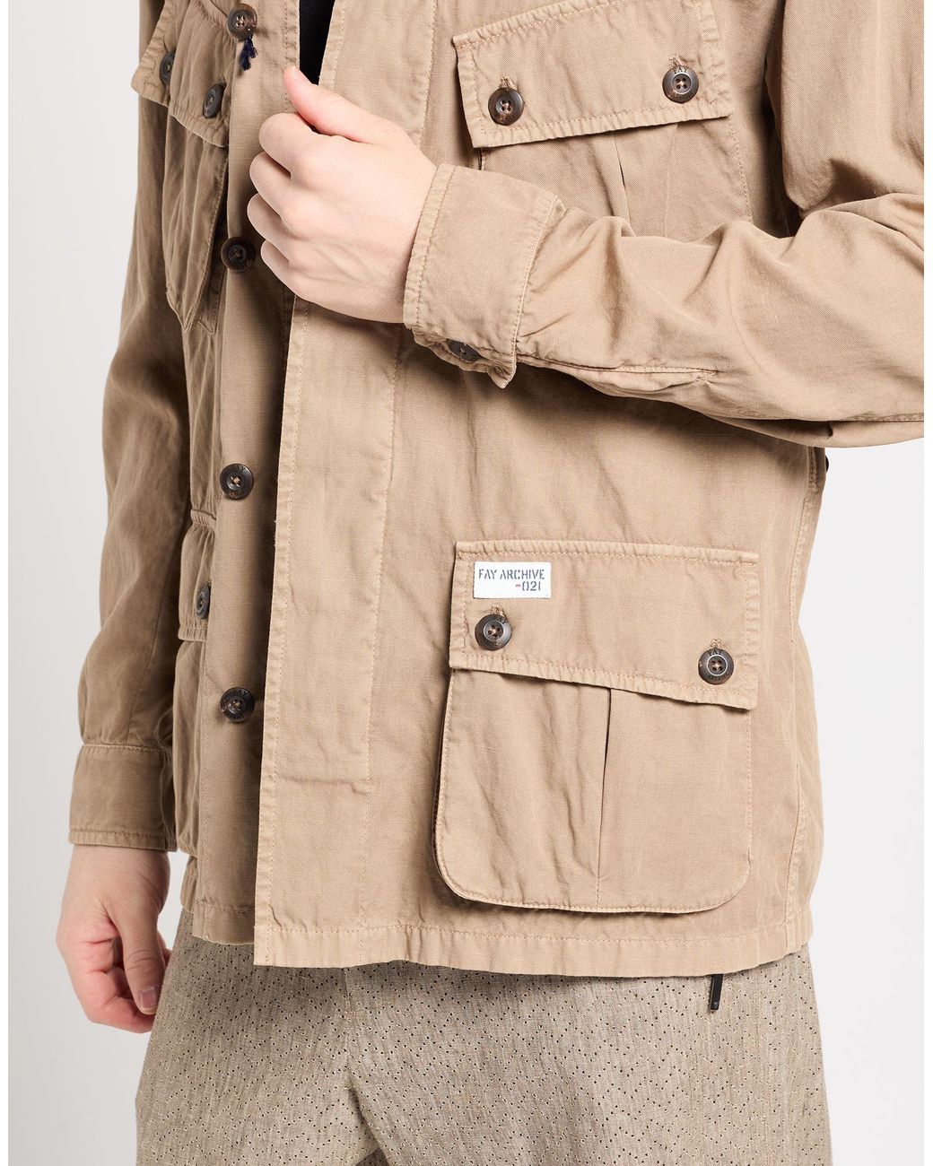 Fay Brown Jacket for men