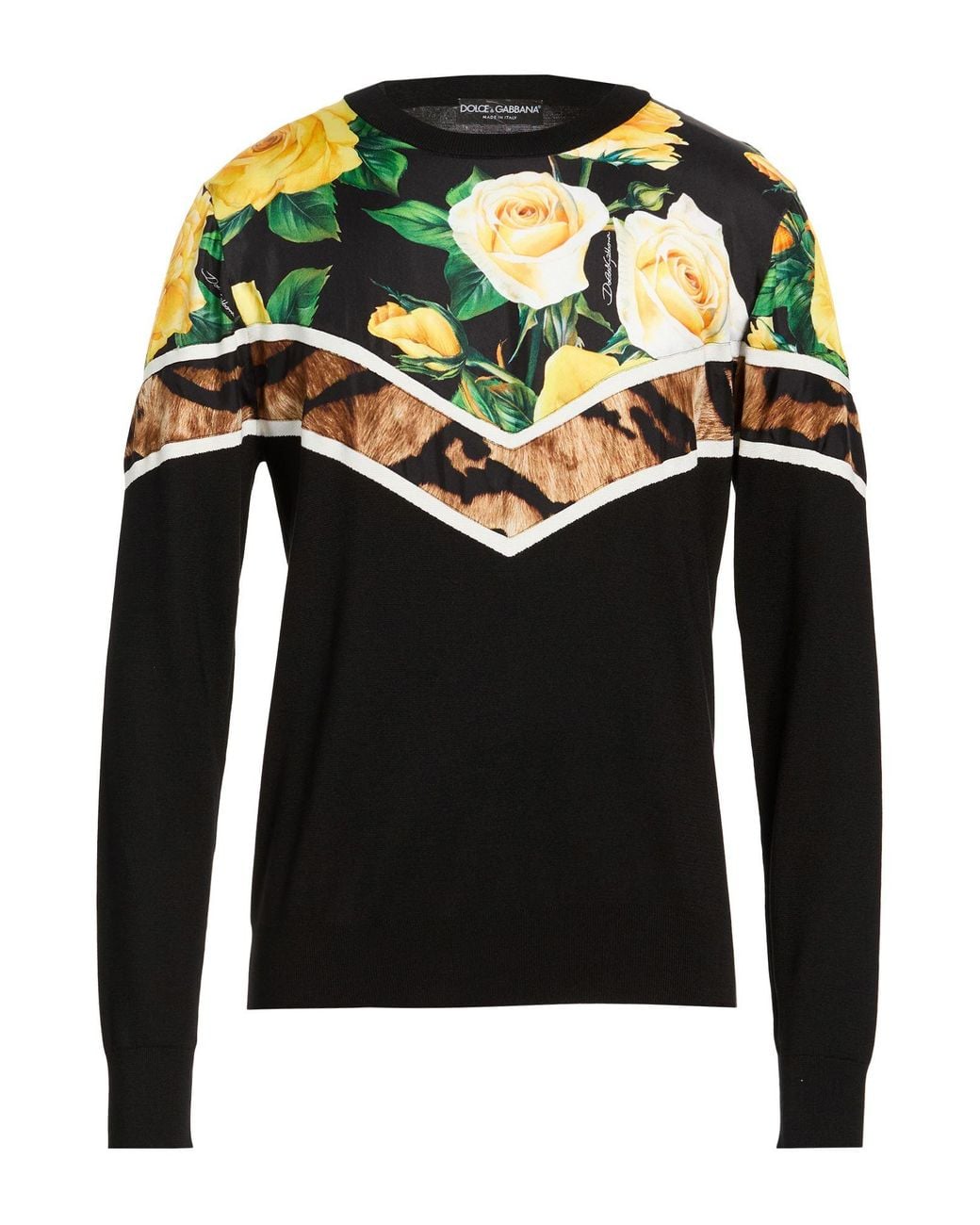 Pullover di Dolce & Gabbana in Black da Uomo
