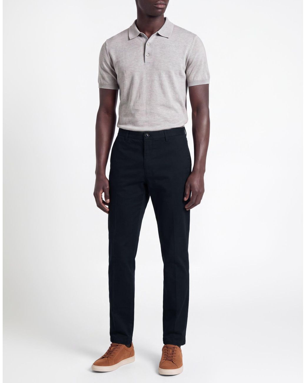 Bugatti Blue Midnight Pants Cotton, Elastane for men