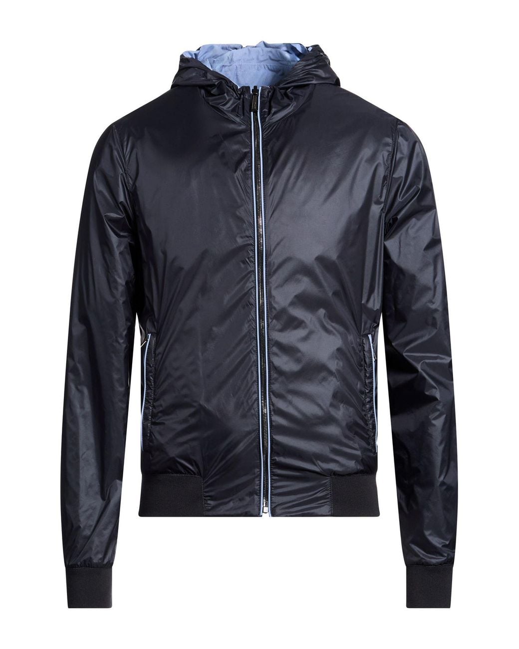 Moorer Blue Jacket Polyester for men