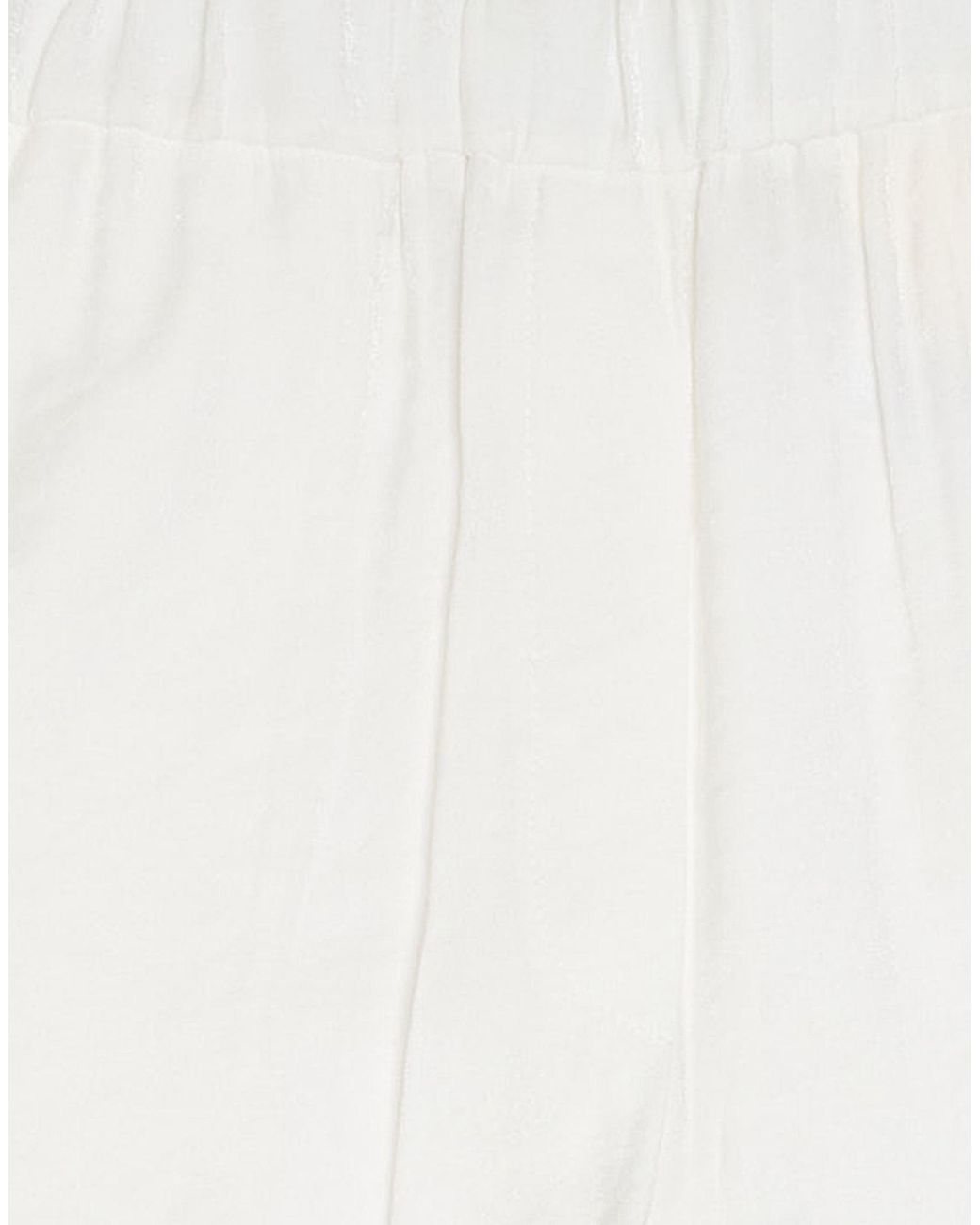 Jucca White Pants Viscose, Polyester