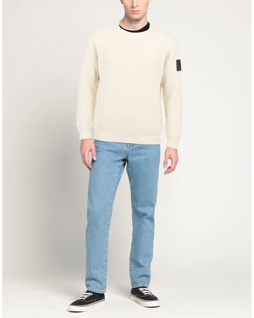Refrigue White Jumper for men