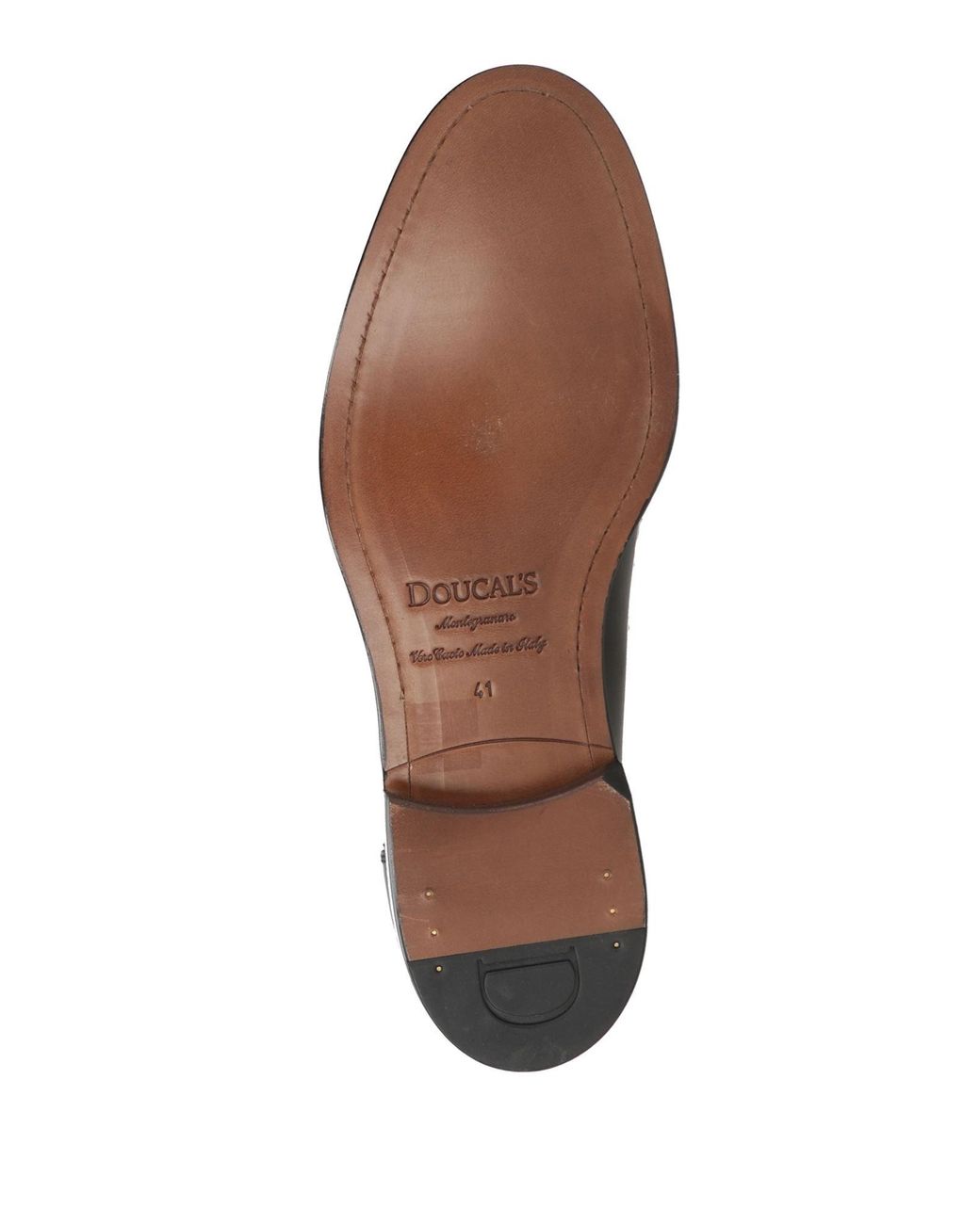 Doucal's Black Loafers Leather for men