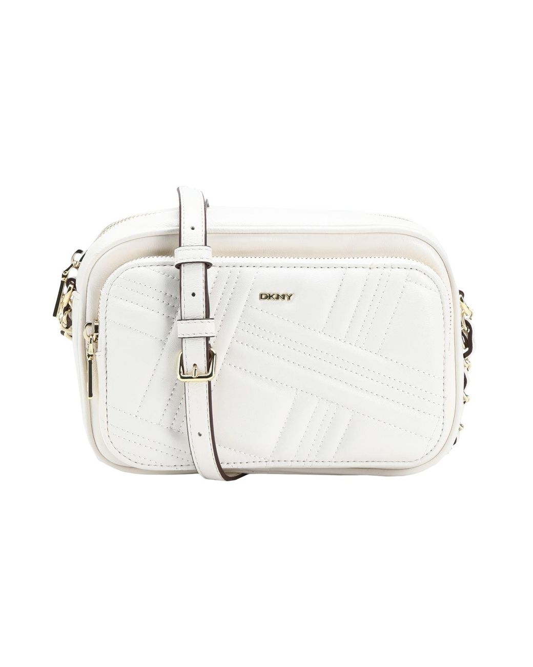 Bolso con bandolera de DKNY de color Blanco | Lyst