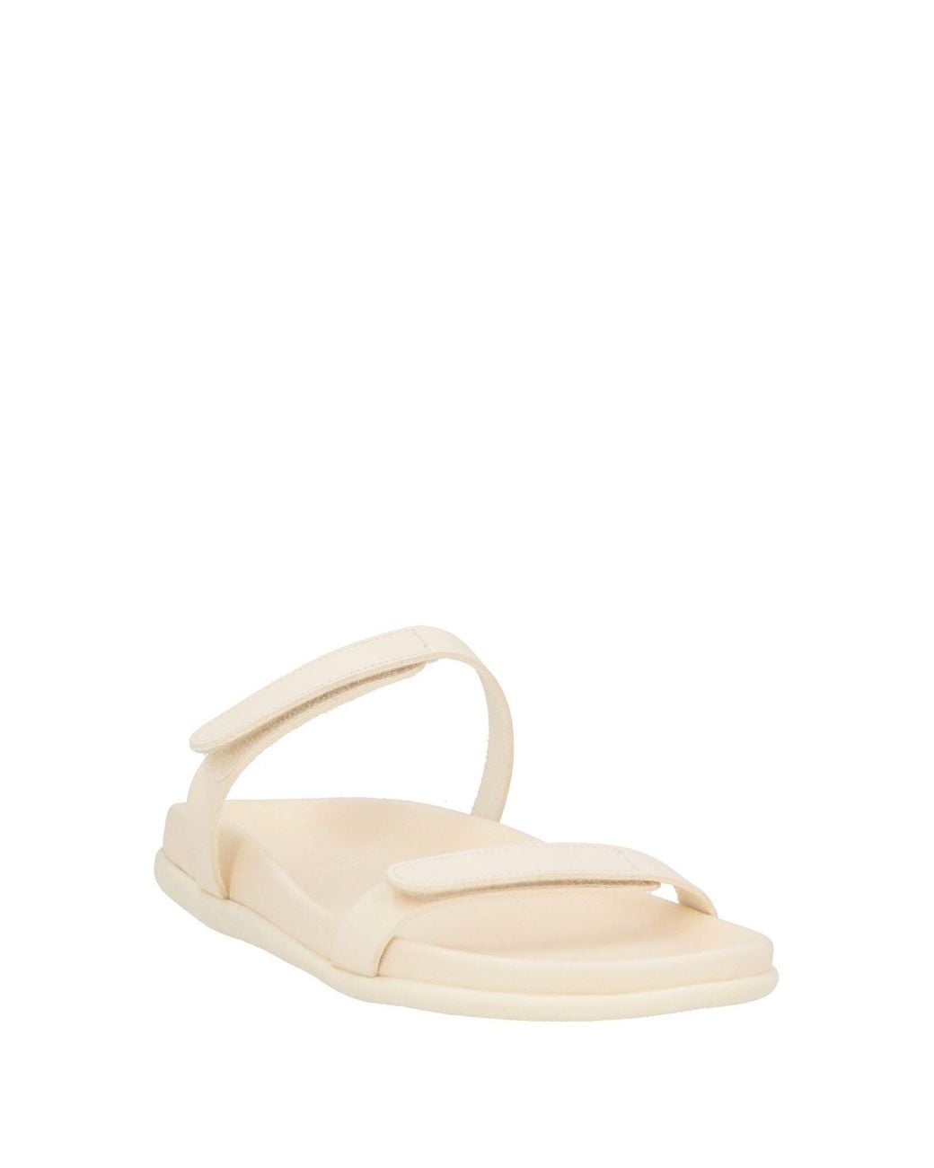 Ancient Greek Sandals White Sandals Leather