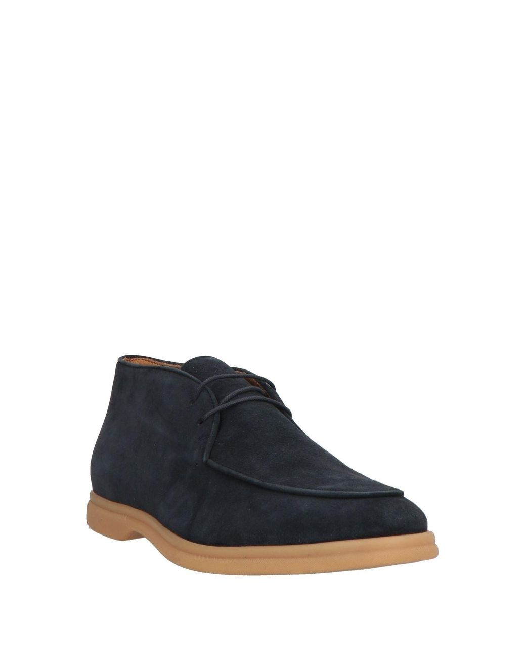 Eleventy Blue Ankle Boots Leather for men