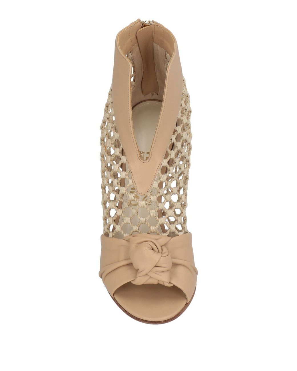 Ferragamo Natural Ankle Boots