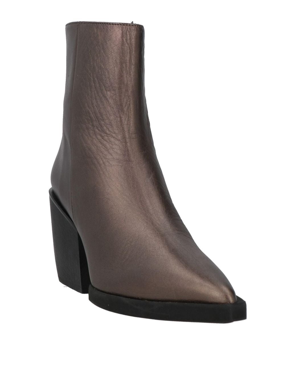 Paloma Barceló Brown Ankle Boots Leather