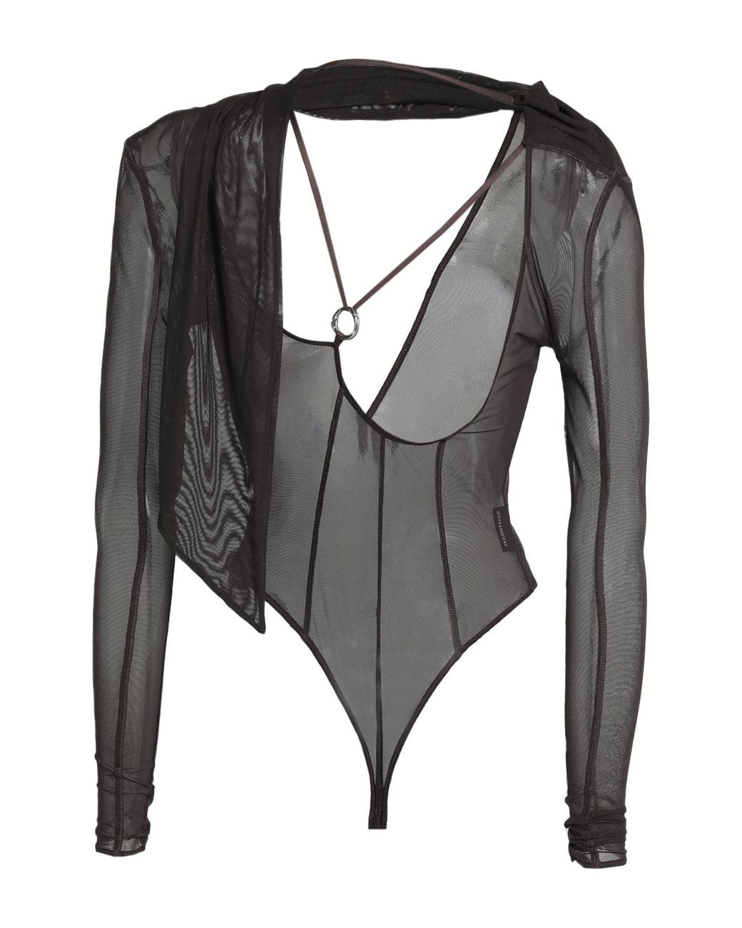 Jacquemus Gray Bodysuit