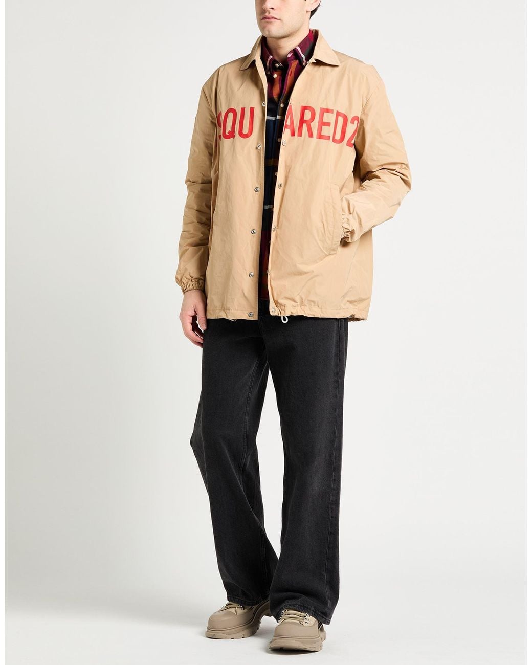 DSquared² Pink Jacket Polyester for men