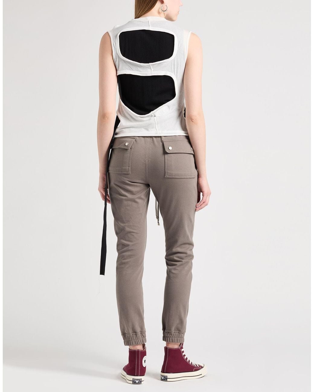 Rick Owens Gray Trouser