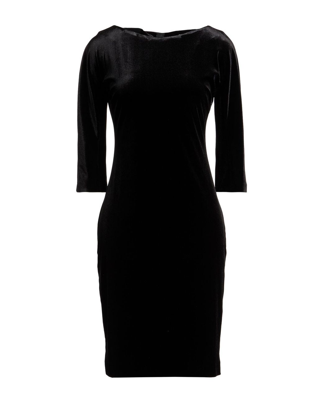 NINA 14.7 Black Mini Dress Polyester, Elastane