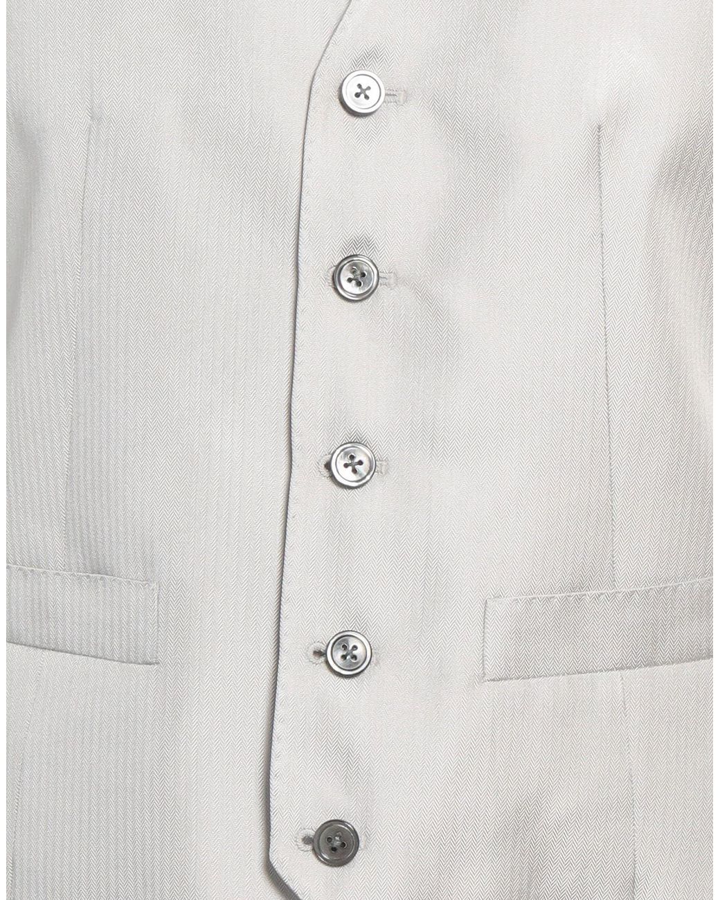 Corneliani White Waistcoat for men