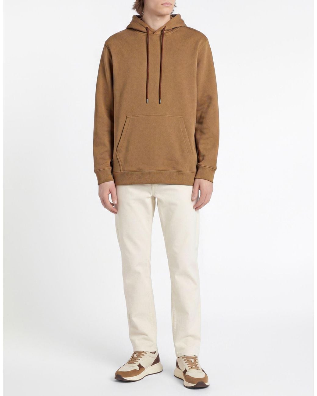 Dondup Brown Sweatshirt Cotton for men