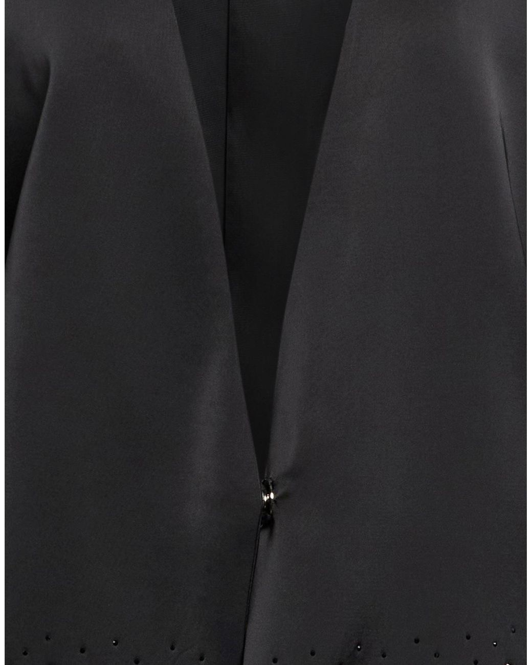 Jijil Black Blazer Polyester, Elastane