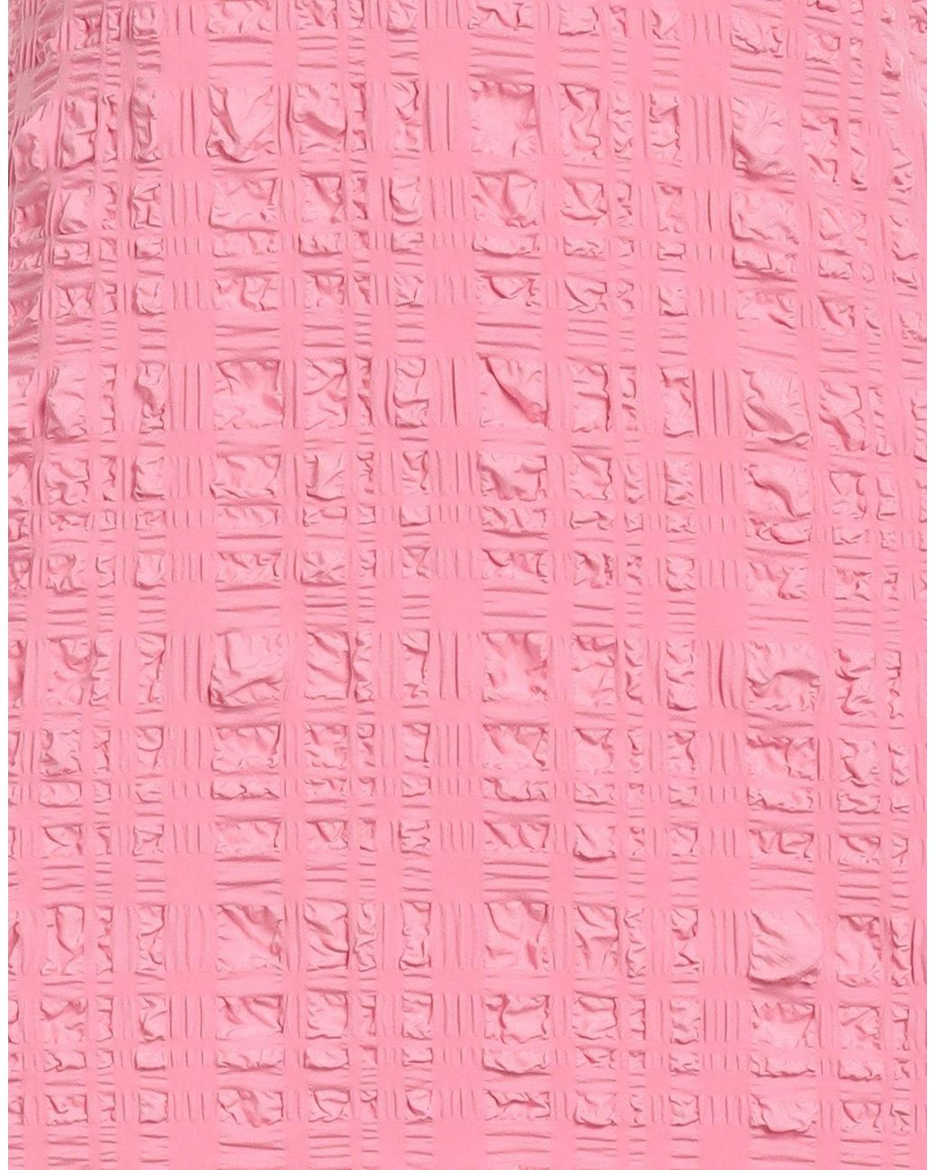 Nanushka Pink Mini Dress Recycled Polyester, Polyamide, Elastane