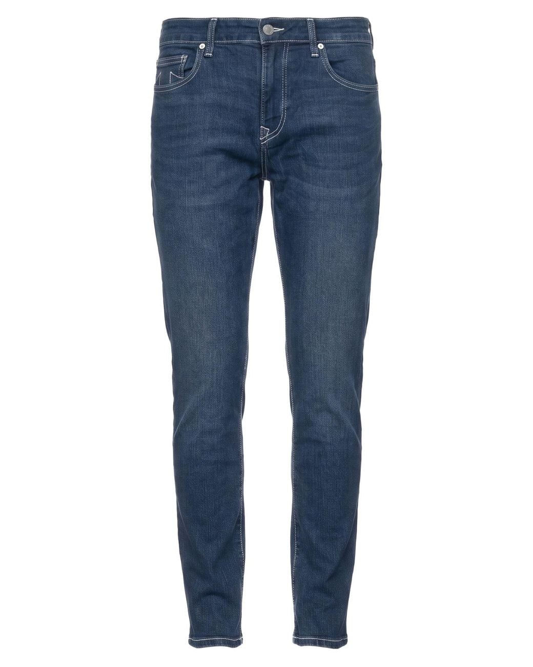 True Religion Blue Jeans Cotton, Polyester, Viscose, Elastane, Lyocell for men