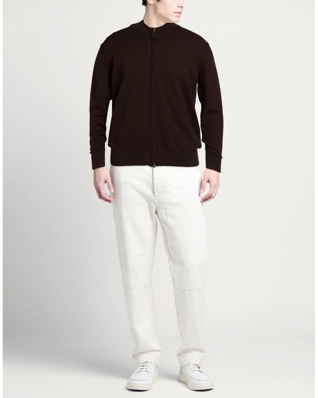 Diktat Black Cardigan for men