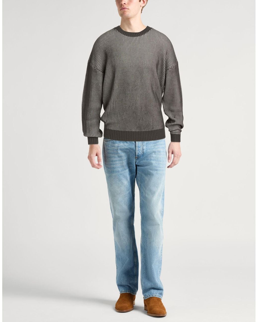 Pullover Emporio Armani de hombre de color Gray