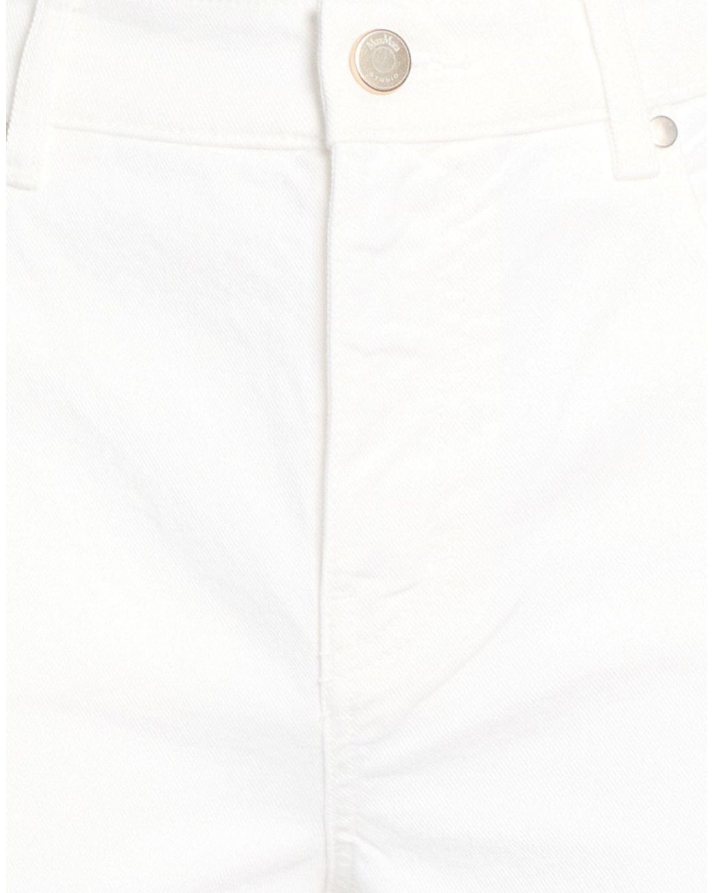 Max Mara White Pants