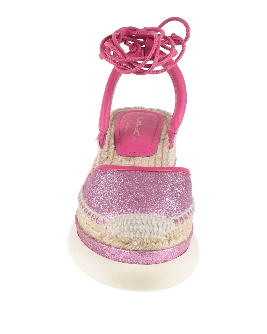 Paloma Barceló Pink Espadrilles