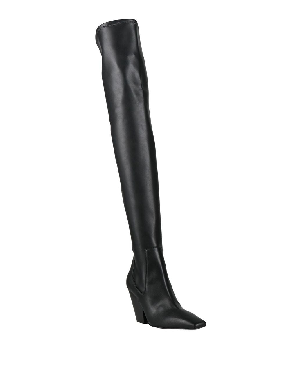 Casadei Black Boot Leather