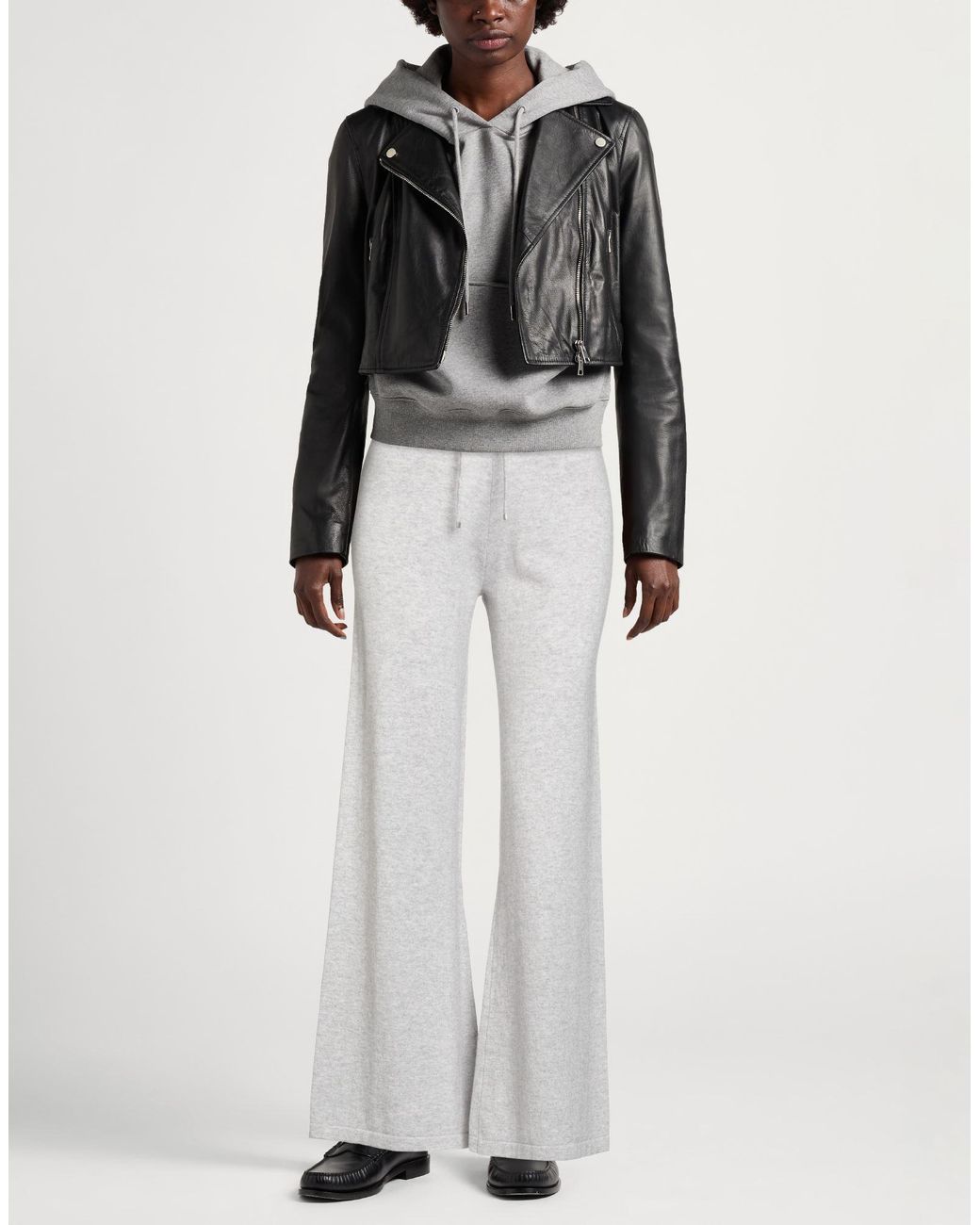 Eleventy Gray Pants Cashmere
