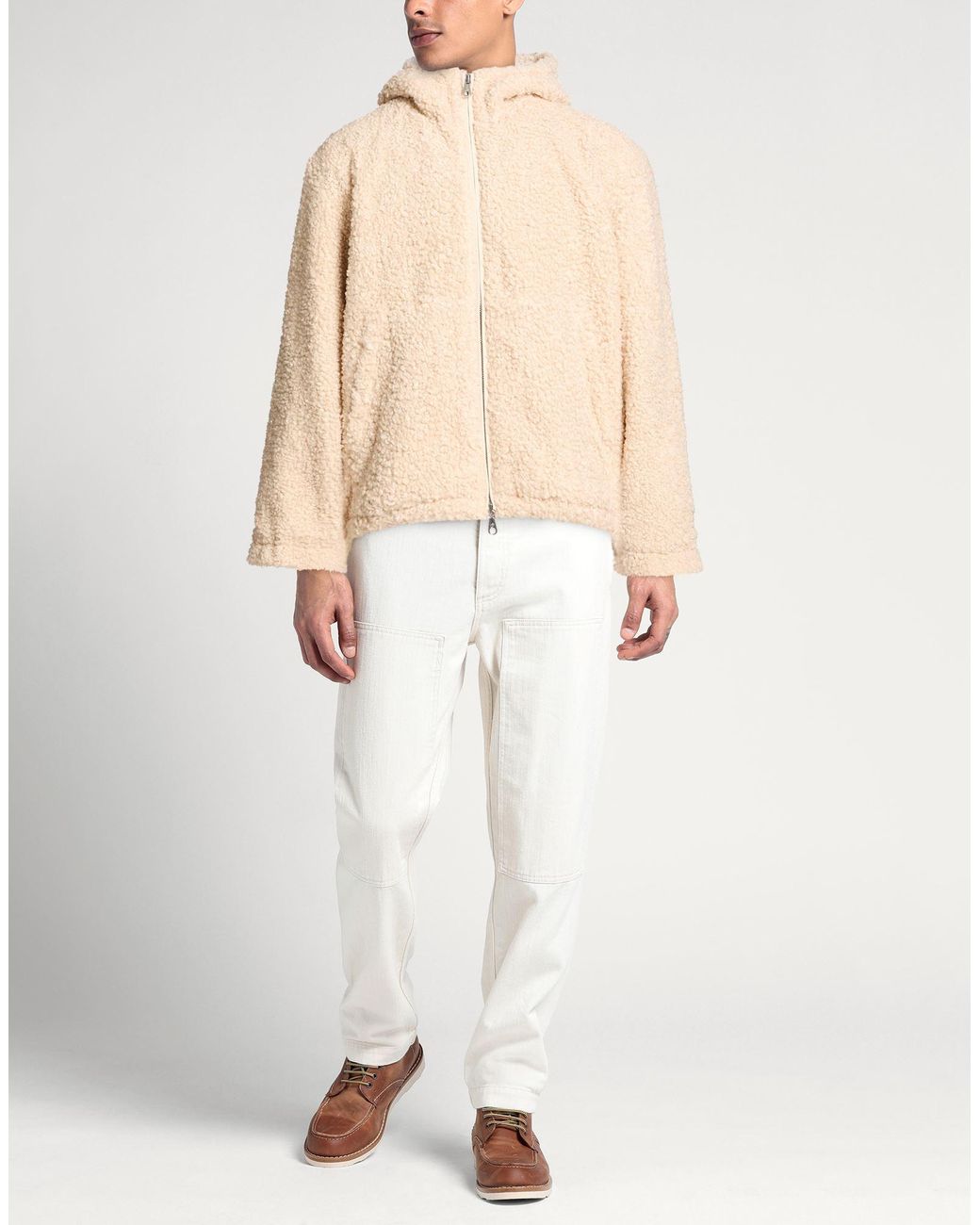 Cole Buxton Natural Shearling & Teddy for men