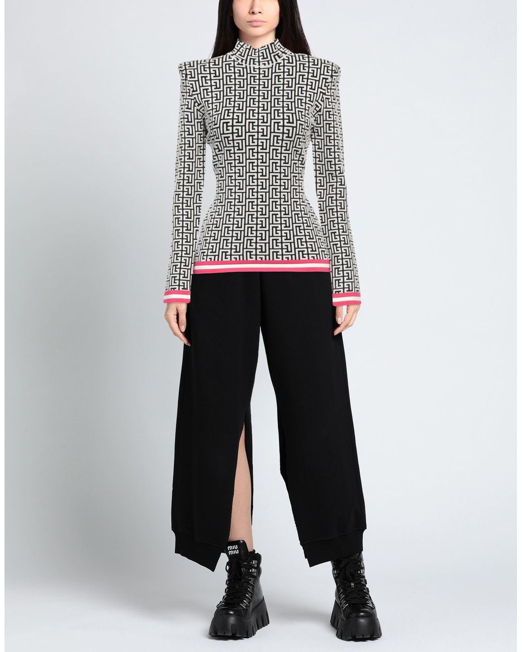 Balmain Black Turtleneck
