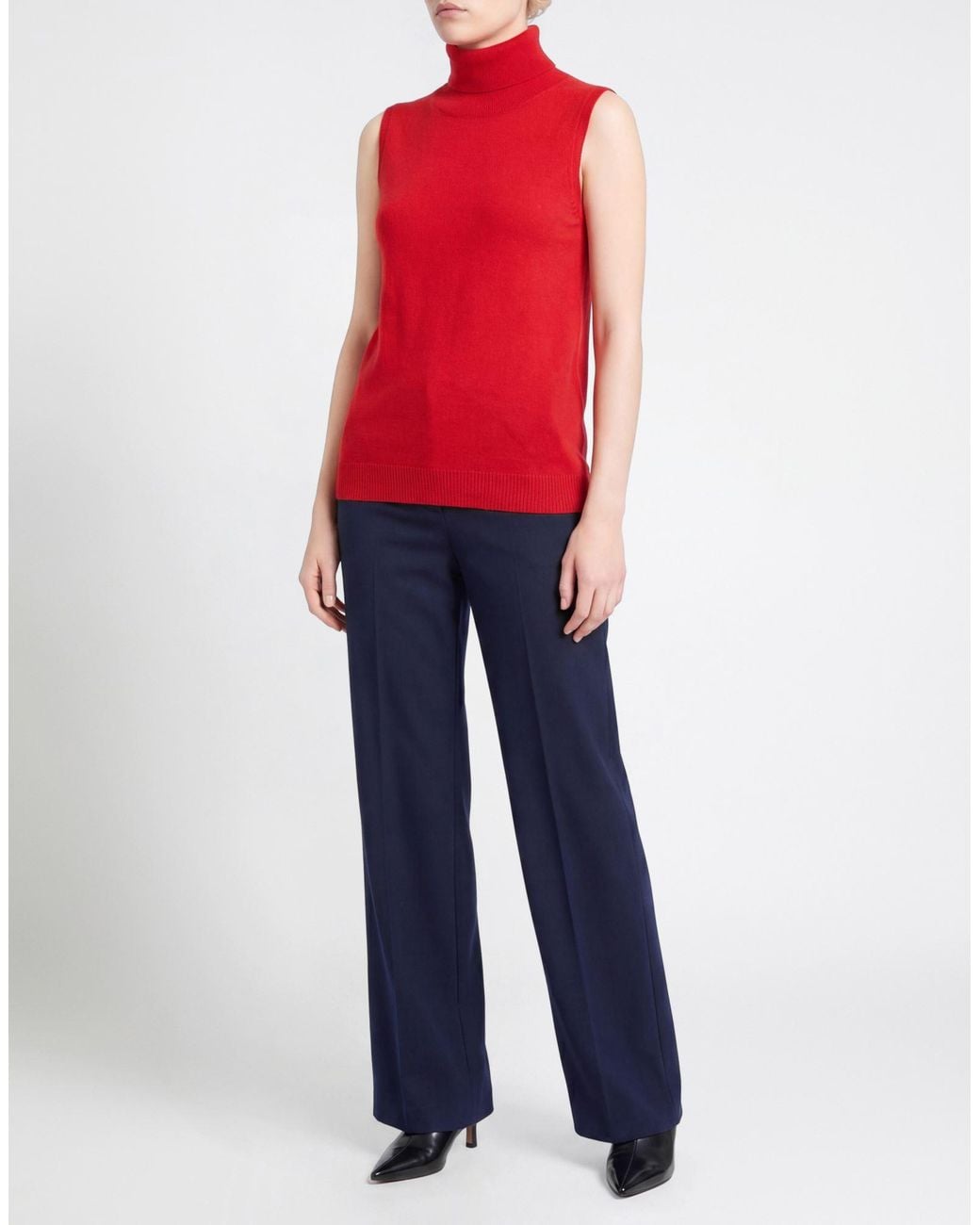 ViCOLO Red Turtleneck